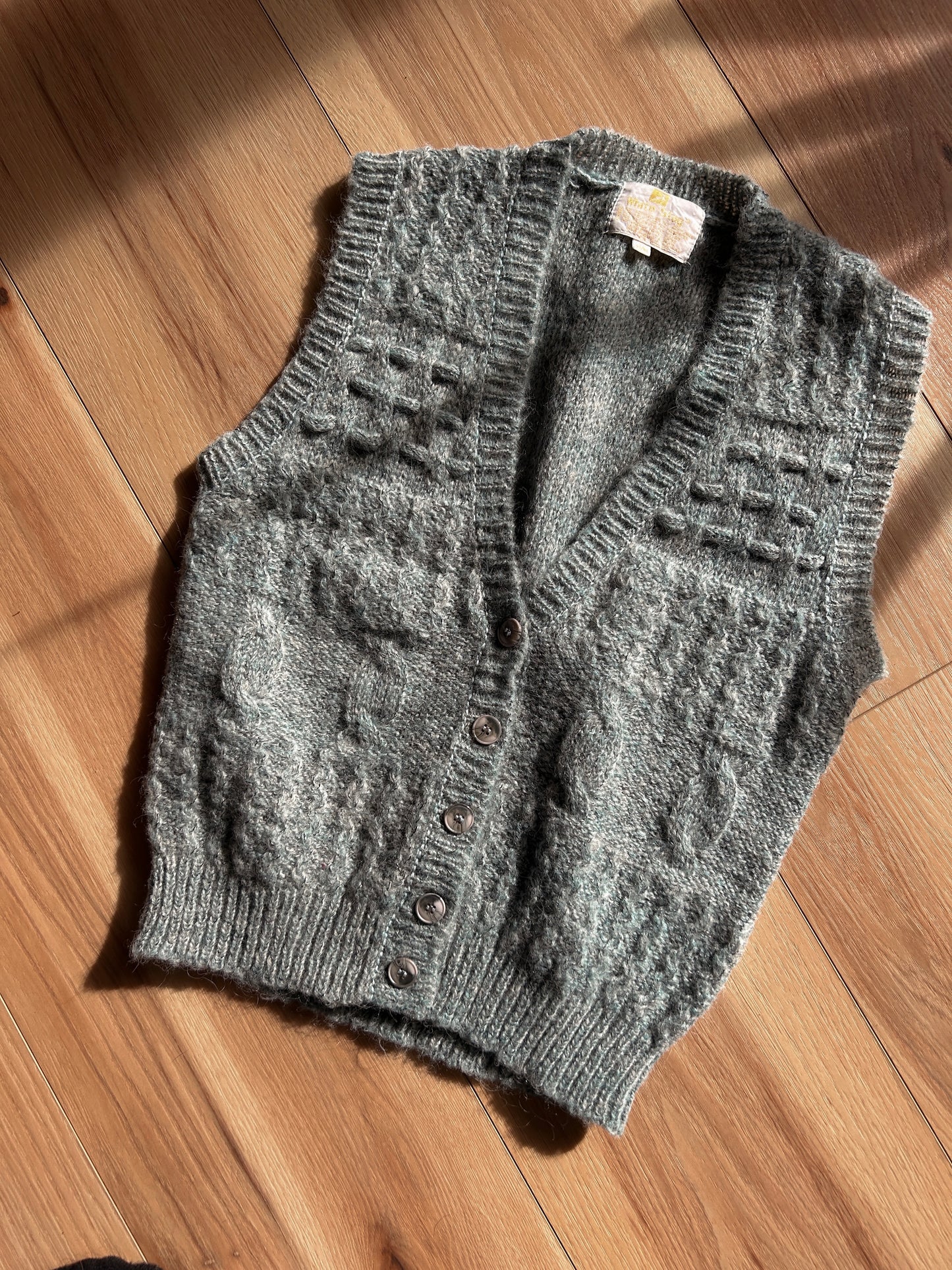 knit grandpa vest