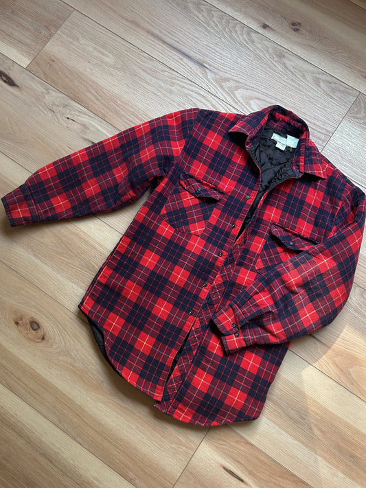 vintage plaid jacket