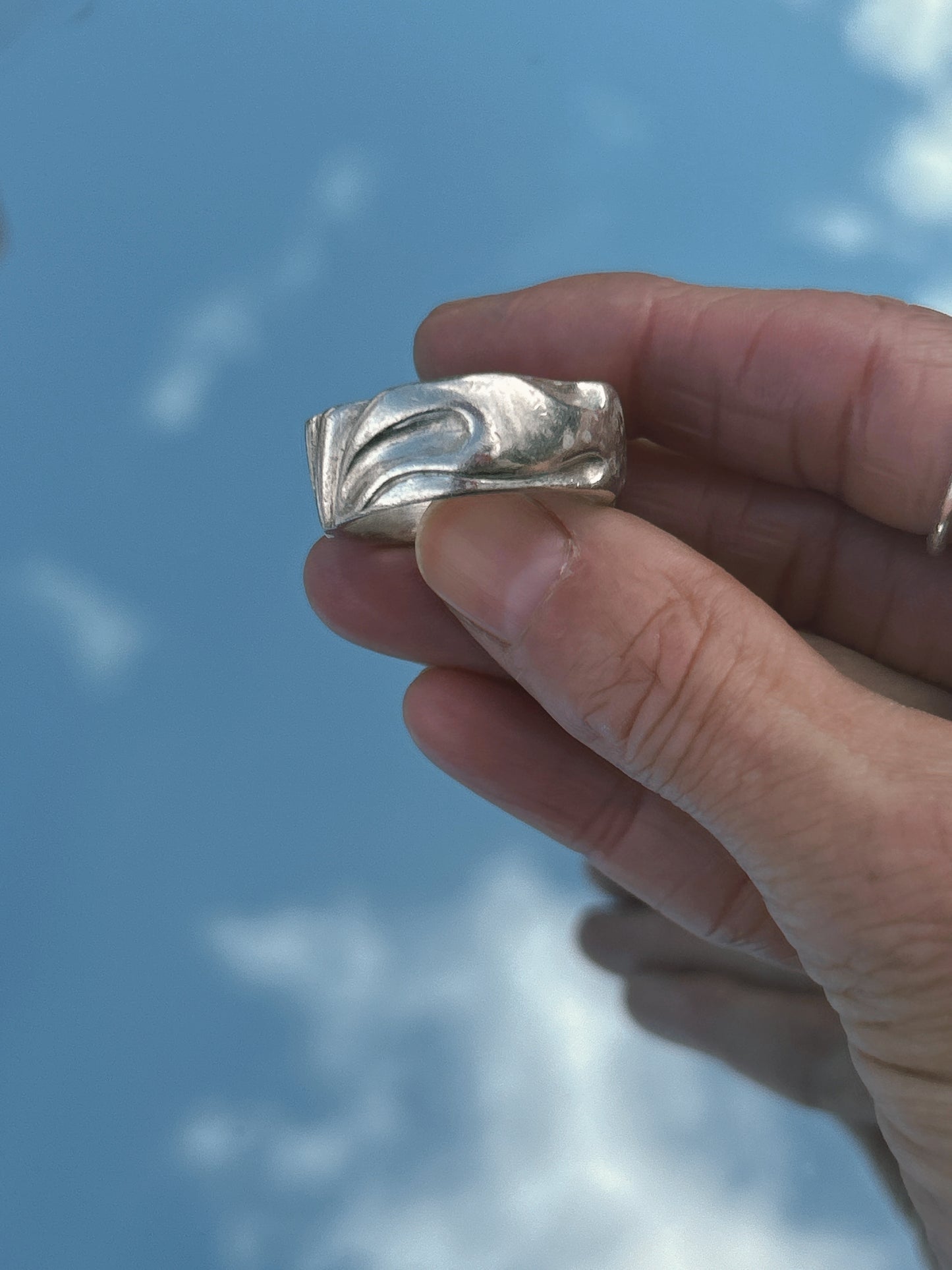 men’s wave ring