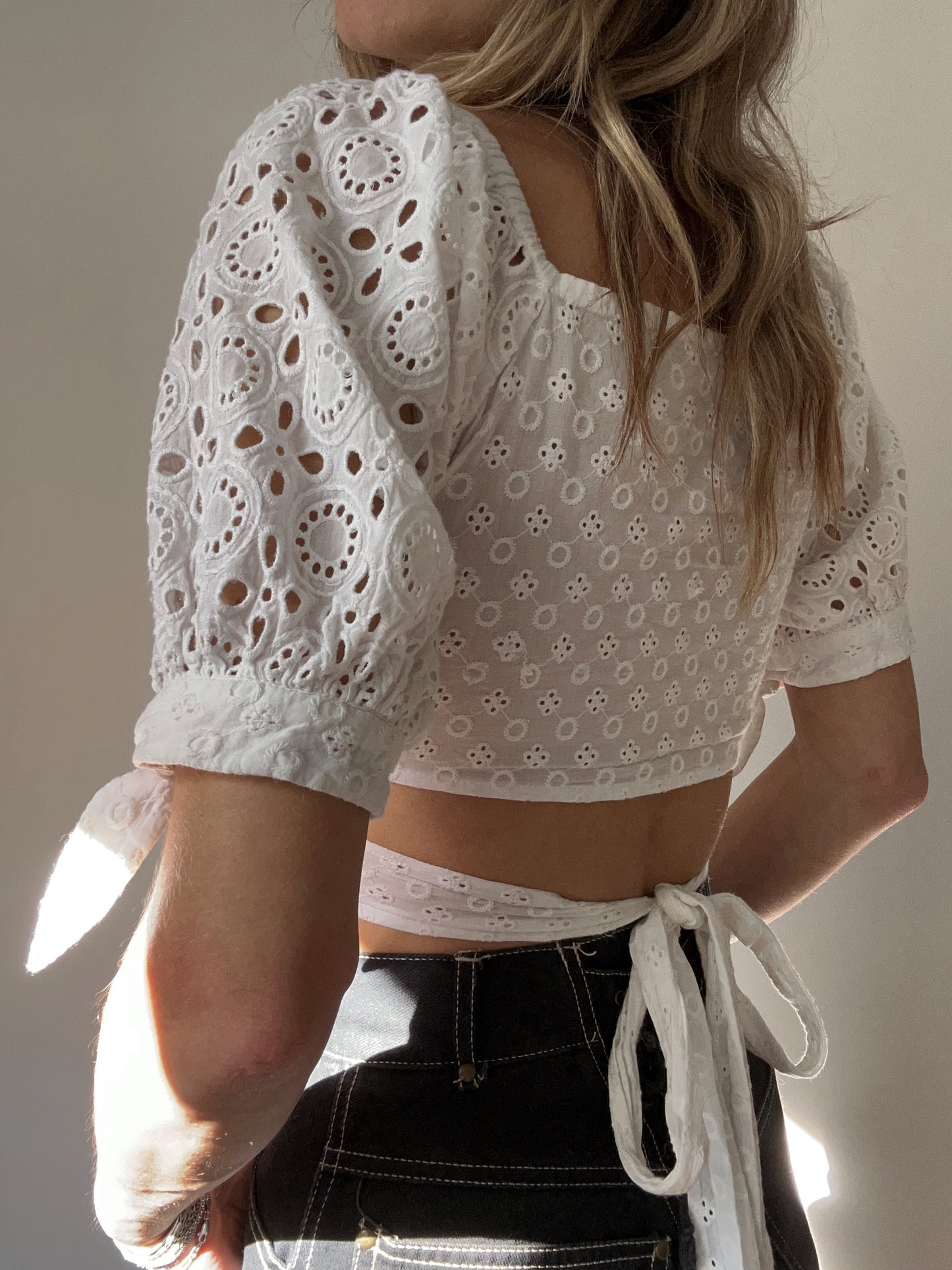 boho wrap blouse